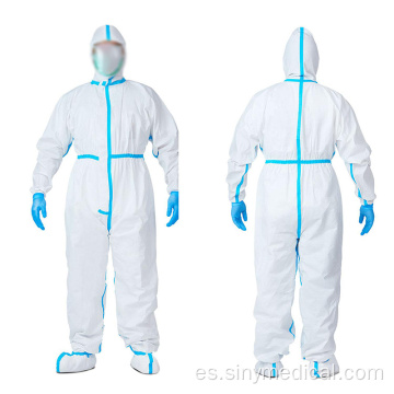 Tipo 4/5/6 Coverall Protective Chemical